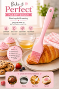 Silicone Pastry Brush – Heat-Resistant Basting & Greasing Brush