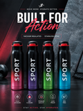 Sports Vacuum Insulated Stainless Steel Water Bottle – Leak Proof Fitness Flask 500ml \ 750 ml