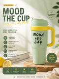 Green & Yellow Insulated Tumbler with Handle