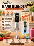 Naifeo 500W Hand Blender – 2-Speed Stainless Steel Immersion Blender