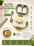 Green Bear Lunch Box (700ml), Made for Everyday – Leak-Proof Lunch Box