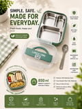850ml Stainless Steel Lunch Box – Perfect for Balanced Meals
