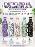 Leopard Print Premium Vacuum Insulated Stainless Steel Water Bottle
