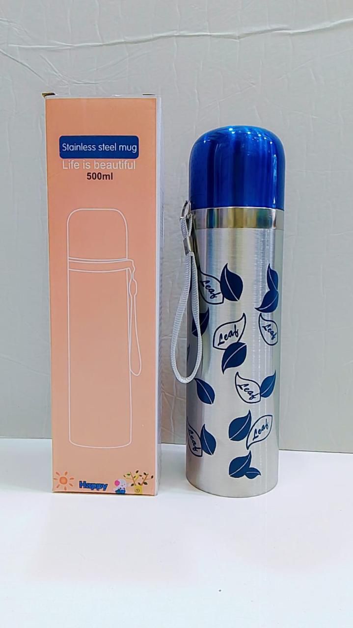 Premium Stainless Steel Vacuum Insulated Bottle | Hot & Cold Thermos | Leak Proof | BPA Free