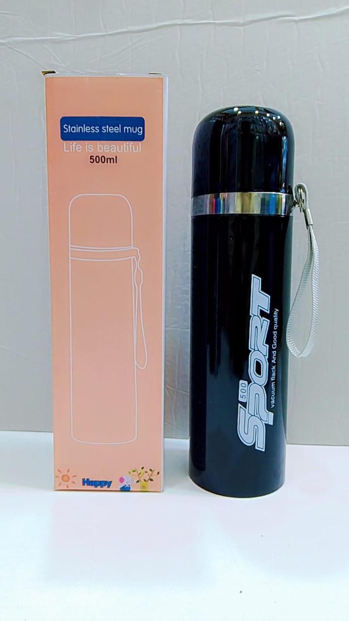 Premium Stainless Steel Vacuum Insulated Bottle | Hot & Cold Thermos | Leak Proof | BPA Free