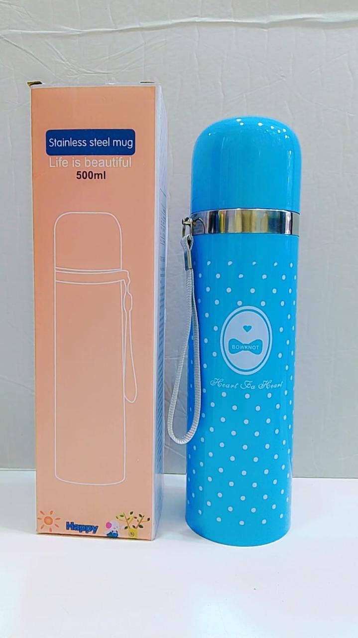 Premium Stainless Steel Vacuum Insulated Bottle | Hot & Cold Thermos | Leak Proof | BPA Free